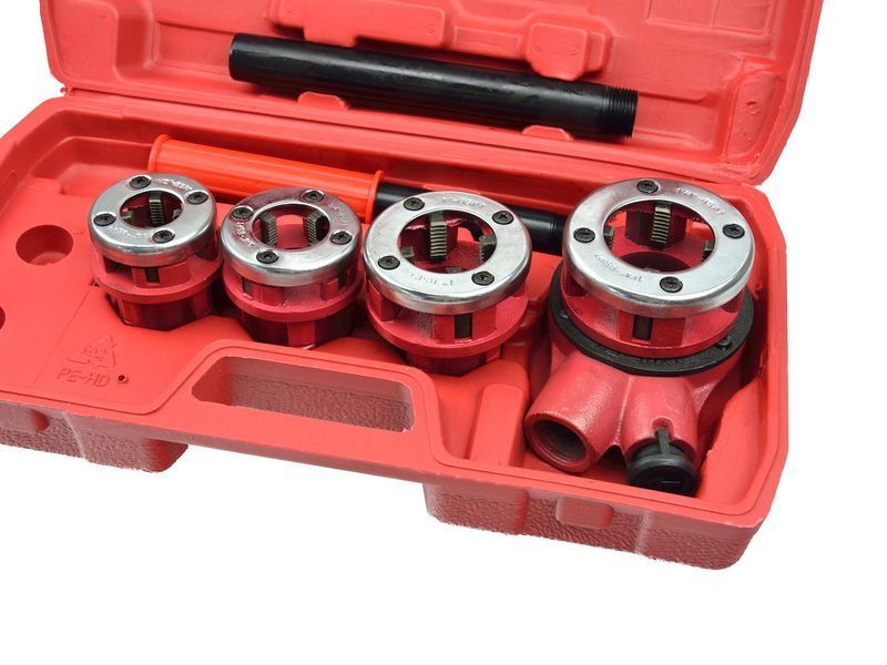 Гвинторіз трубний 4 елементи (1/2" &ndash; 1 1/4") G01000 G01000 фото
