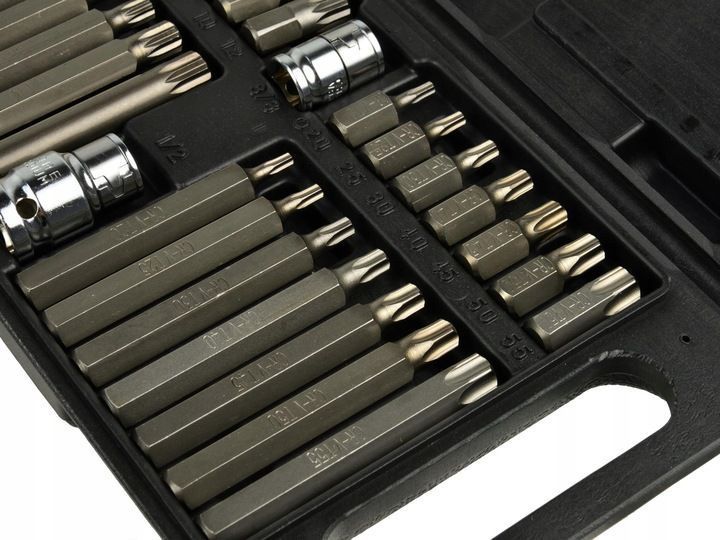 Набір шестигранних ключів Geko G10035 Torx Spline 40 шт G10035 фото