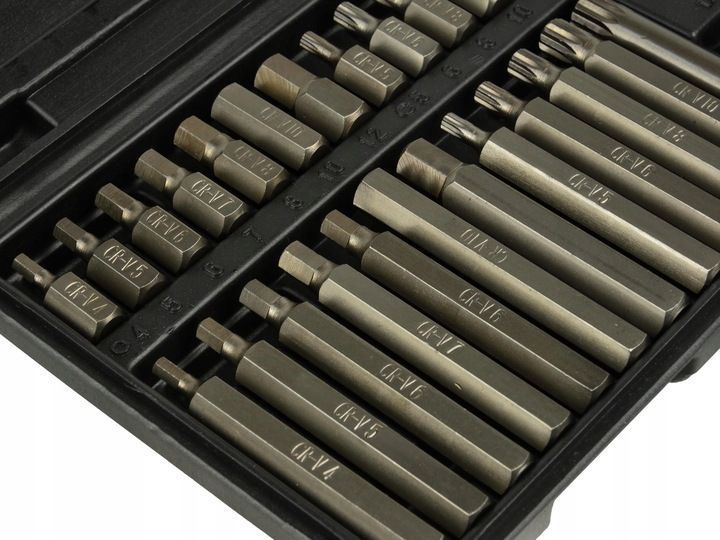 Набір шестигранних ключів Geko G10035 Torx Spline 40 шт G10035 фото