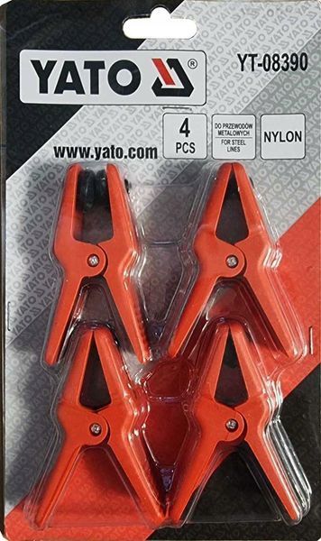 Затискачі для металевих проводів 4 шт YATO YT-08390 08390 фото