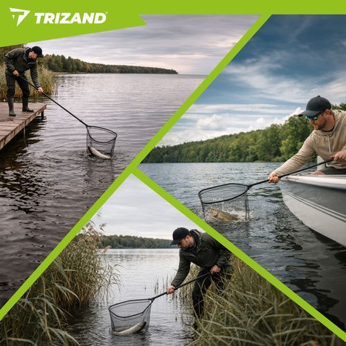 Підсак рибальський телескопічний 230 см Trizand 27464 27464 фото