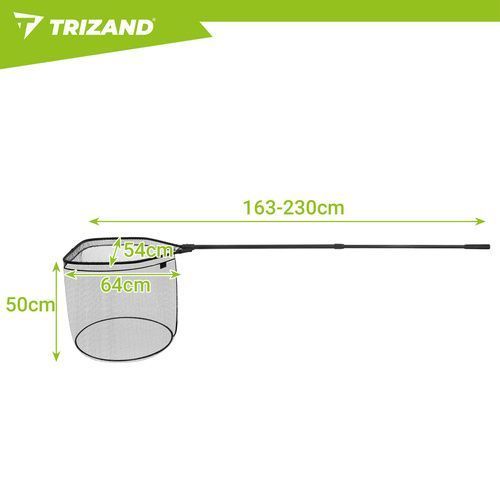Підсак рибальський телескопічний 230 см Trizand 27464 27464 фото