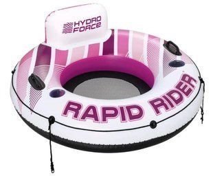Надувне коло-крісло Bestway 43953 Rapid Rider (&Oslash;122x48,5 см) з сіткою 43953 фото