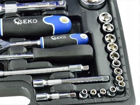 Набір торцевих ключів GEKO G10100 94 шт.CRV G10100 фото