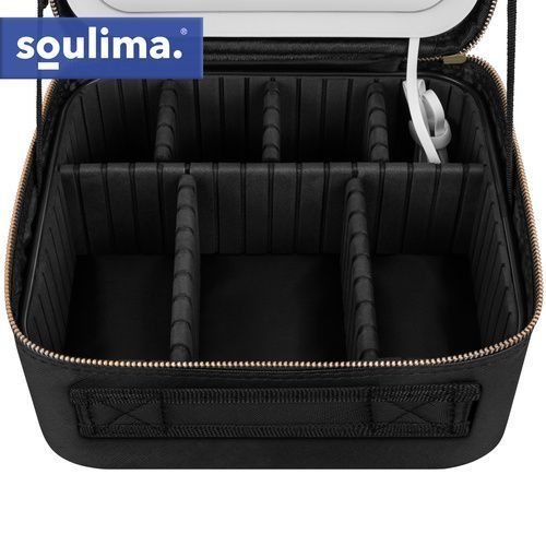 Косметичка-органайзер з LED дзеркалом Soulima 27236 27236 фото