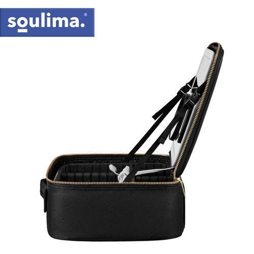 Косметичка-органайзер з LED дзеркалом Soulima 27236 27236 фото