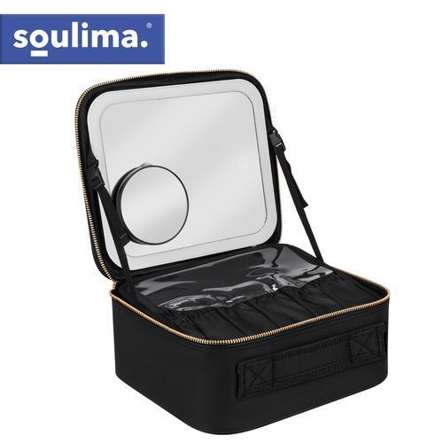 Косметичка-органайзер з LED дзеркалом Soulima 27236 27236 фото