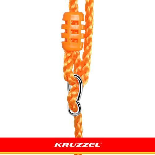 Дитяча гойдалка 3в1 жовто-синя Kruzzel 23552 23552 фото