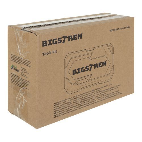 Набір інструментів у валізі 56 елементів Bigstren 26845 26845 фото