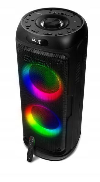 Акустична система SVEN PS-770 Black (100Вт, TWS, bluetooth, підсвітка, караоке,FM) PS-770 фото