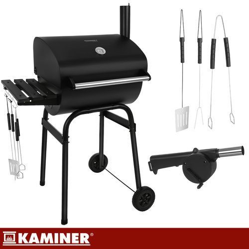 Садовий гриль з кришкою Kaminer 27316 27316 фото