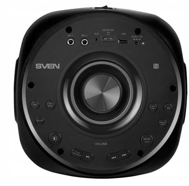 Акустична система SVEN PS-770 Black (100Вт, TWS, bluetooth, підсвітка, караоке,FM) PS-770 фото
