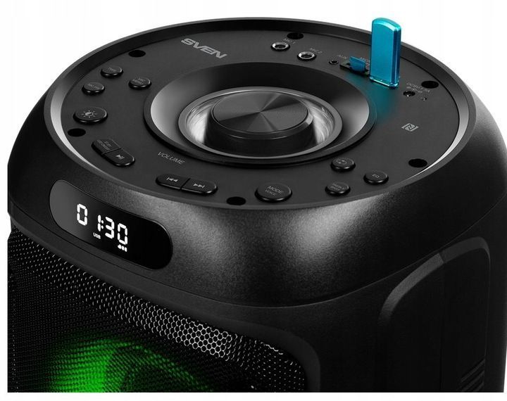 Акустична система SVEN PS-770 Black (100Вт, TWS, bluetooth, підсвітка, караоке,FM) PS-770 фото
