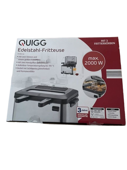 Фритюрниця QUIGG GT-DFK3-02 4л GT-DFK3-02 фото