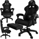 Ігрове крісло DUNMOON Black\ чорне 24243 24243 фото 1