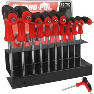 Набір торцевих ключів TORX T9-T50 MAR-POL M66426 M66426 фото