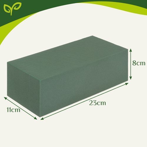 Губка флористична 23x11x8см  20 шт. Gardlov 27643 27643 фото