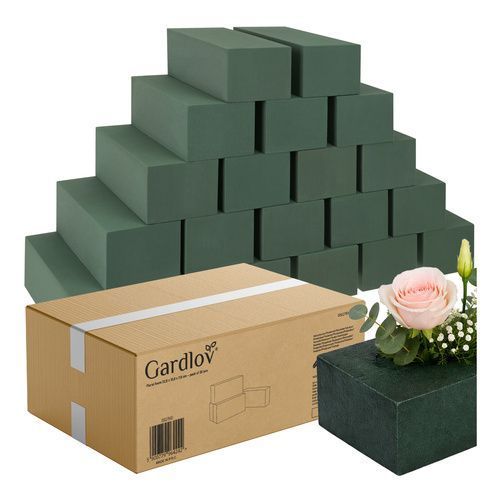 Губка флористична 23x11x8см  20 шт. Gardlov 27643 27643 фото