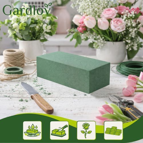Губка флористична 23x11x8см  20 шт. Gardlov 27643 27643 фото