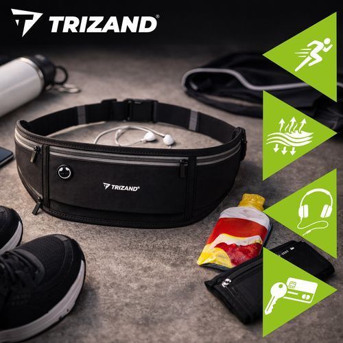 Спортивна сумка-бананка для бігу Trizand 27409 27409 фото