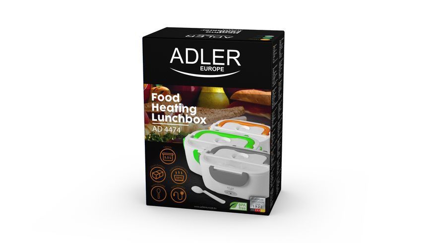 Електричний ланчбокс зелений Adler AD 4474Gr AD4474Gr фото