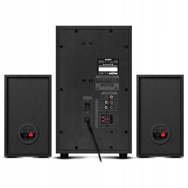 Акустична система 2.1 SVEN MS-2250 80 Вт Чорний MS-2250 фото