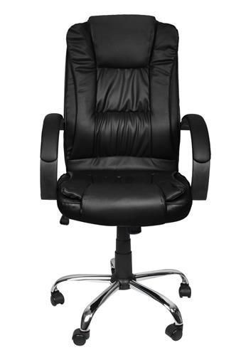 Крісло офісне чорне екокожа MALATEC 8983 (8983) фото
