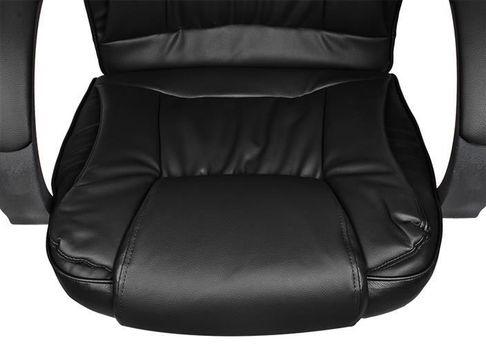 Крісло офісне чорне екокожа MALATEC 8983 (8983) фото