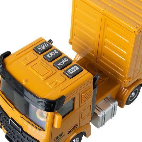 Вантажівка з підйомним краном та набір будівельних машин Iso Trade 26578 26578 фото