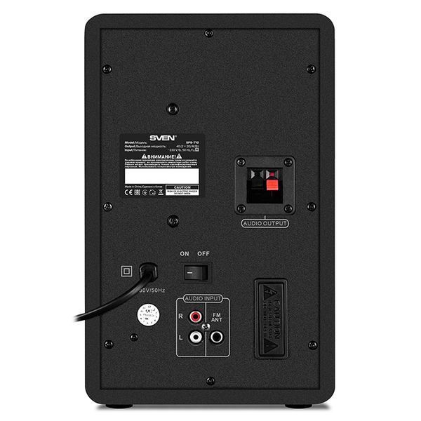 Акустична система 2.0 SVEN SPS-710 40 Вт чорна SPS-710 фото