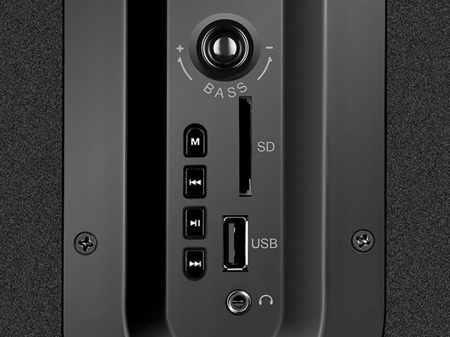 Акустична система 2.0 SVEN SPS-710 40 Вт чорна SPS-710 фото