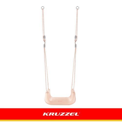 Дитяча гойдалка 3в1 сіро-бежева Kruzzel 27357 27357 фото