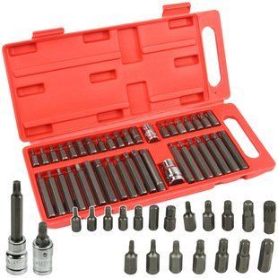 Біти для ключів 40шт IMBUS TORX SPLINE Mar-pol M66400 M66400 фото