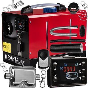 Обігрівач дизельний автономний 9кВт 12/230V Kraft&Dele KD11780 KD11780 фото