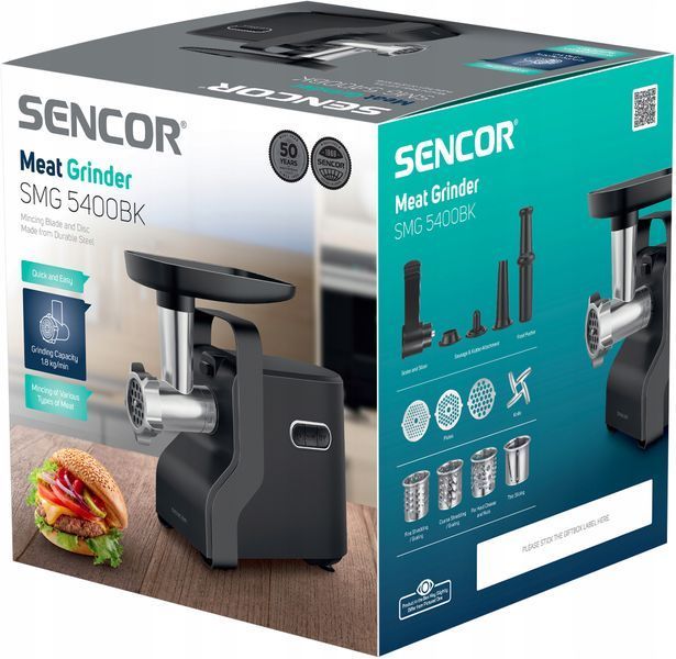 Мясорубка Sencor SMG5400BK 5400 фото